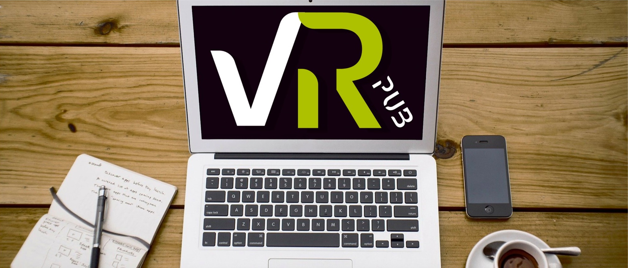 mockup avec logo VRPUB