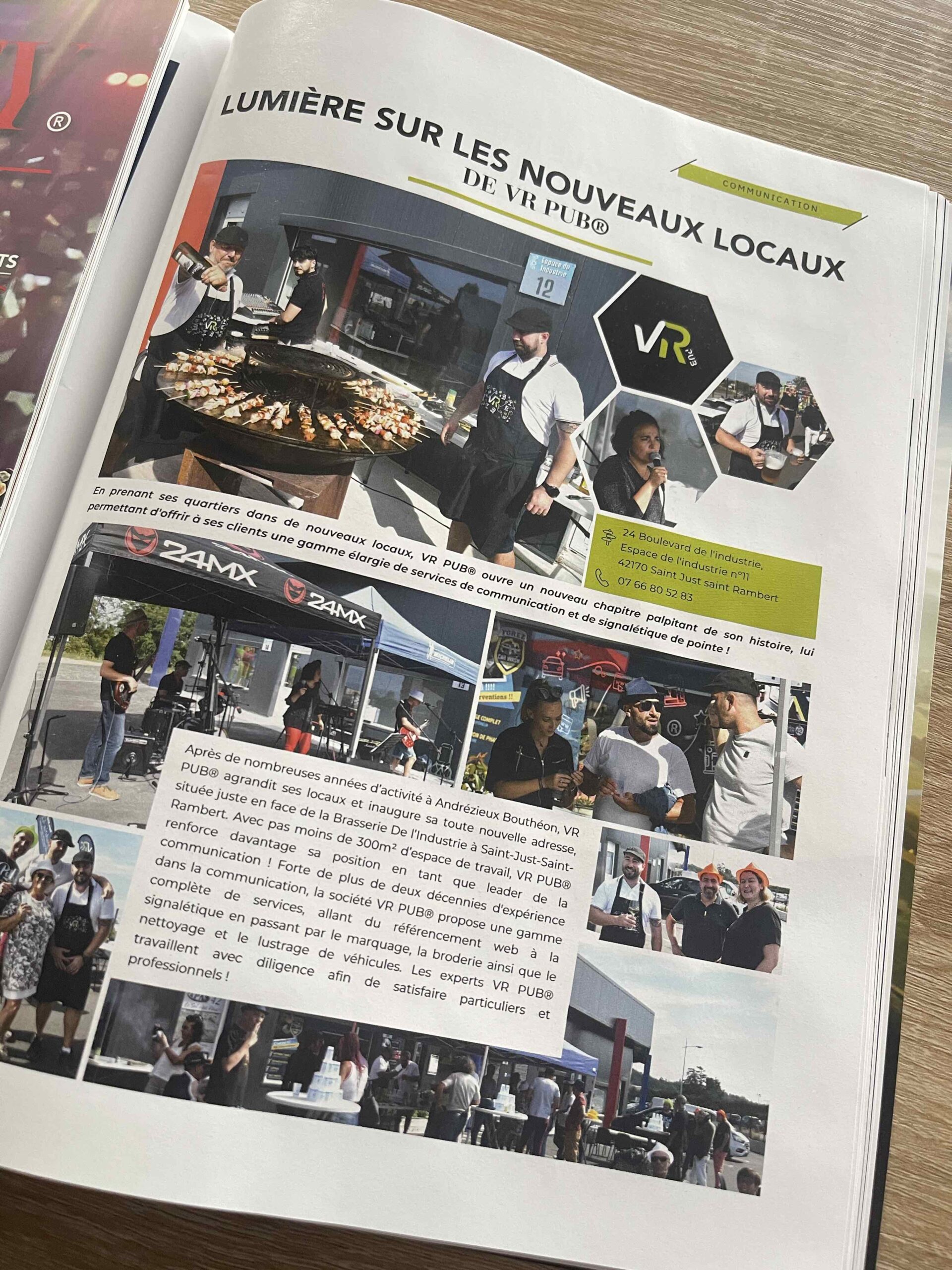 VR Pub® dans Society Loire